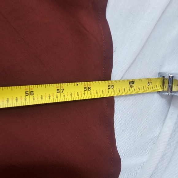 NEW‎ Free People Womens 2 Draped The Sun Dress Burgundy Open Back Maxi Size 6 - Picture 13 of 16